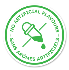 No artificial flavours badge
