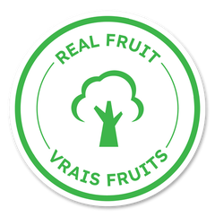 Real fruit badge